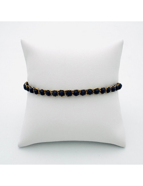BEAUPASSANT Bracelet 1 Rang Bruyère Gold