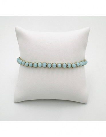 BEAUPASSANT Bracelet 1 Rang Oxygène Gold