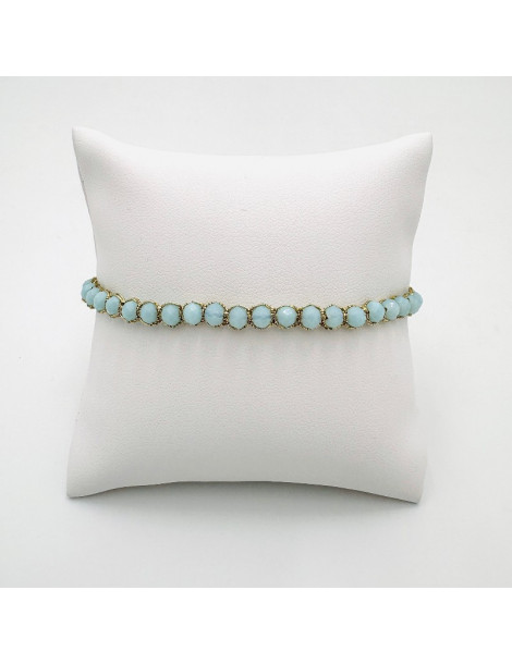 BEAUPASSANT Bracelet 1 Rang Oxygène Gold