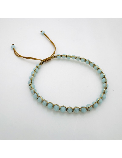 BEAUPASSANT Bracelet 1 Rang Oxygène Gold