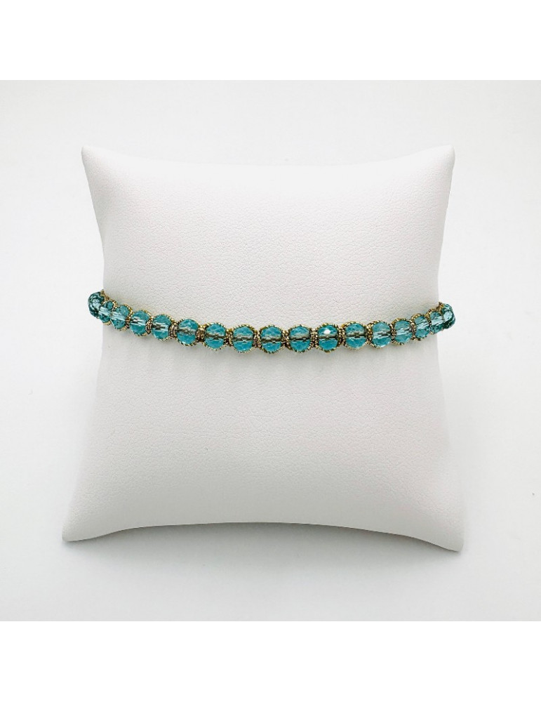 BEAUPASSANT Bracelet 1 Rang Piscine Gold
