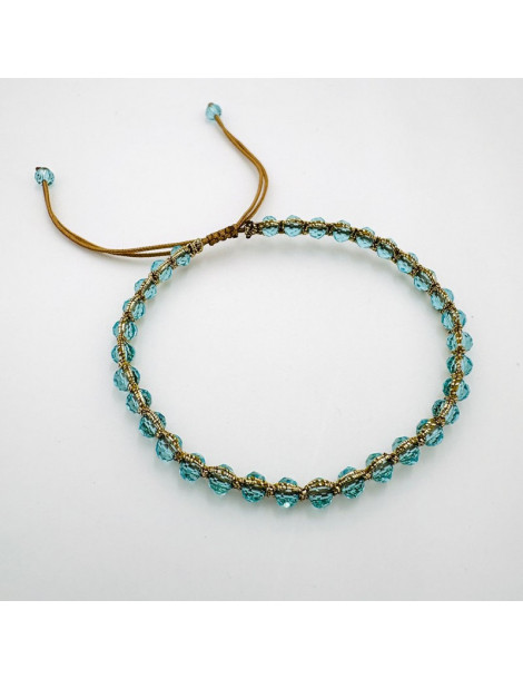 BEAUPASSANT Bracelet 1 Rang Piscine Gold