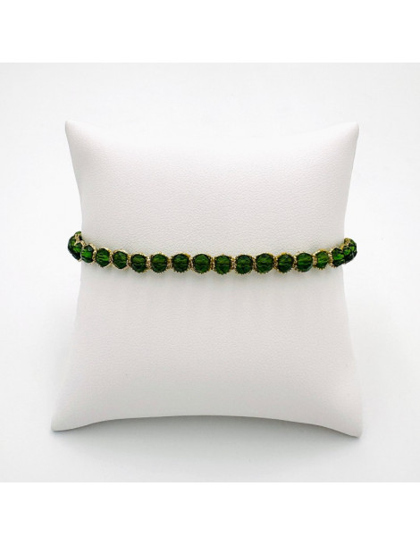BEAUPASSANT Bracelet 1 Rang Bouteille Gold