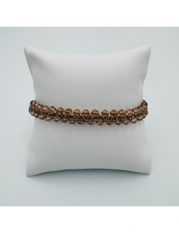 BEAUPASSANT Bracelet 2 Rangs Champagne Rosé Gold
