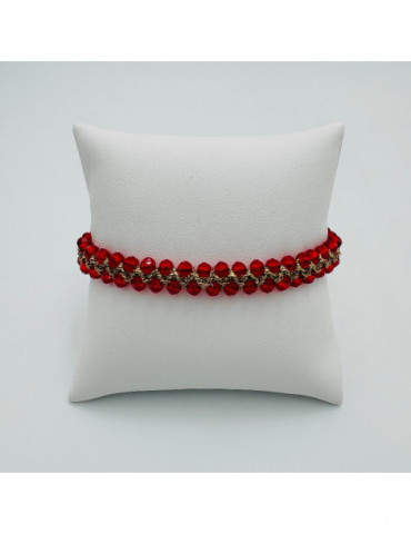 BEAUPASSANT Bracelet 2 Rangs Flamboyant Gold