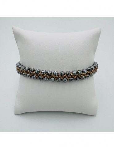 BEAUPASSANT Bracelet 2 Rangs Silver Gold
