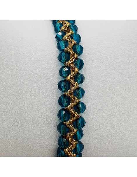 BEAUPASSANT Bracelet 2 Rangs Paon Gold