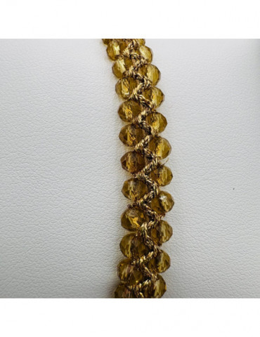 BEAUPASSANT Bracelet 2 Rangs Miel Gold