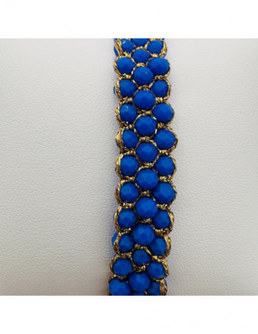 BEAUPASSANT Bracelet 3 Rangs Lavande Gold