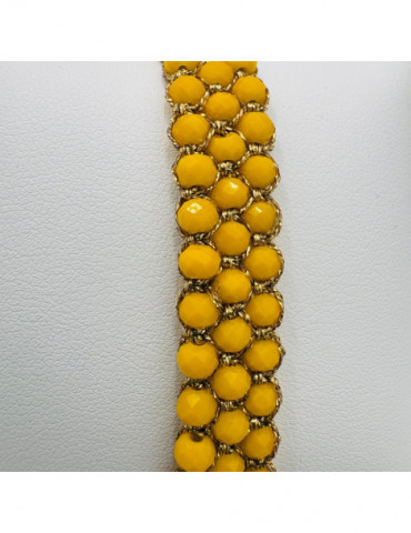 BEAUPASSANT Bracelet 3 Rangs Jaune Gold