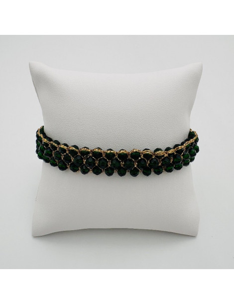 BEAUPASSANT Bracelet 3 Rangs Sapin Gold