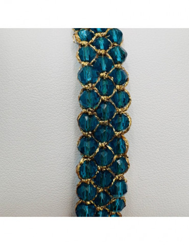 BEAUPASSANT Bracelet 3 Rangs Paon Gold
