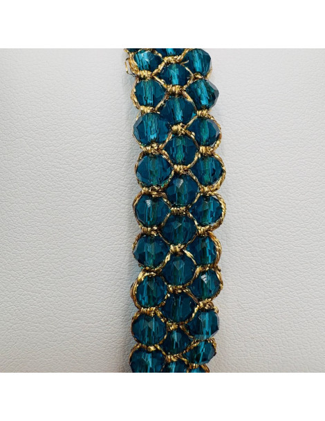 BEAUPASSANT Bracelet 3 Rangs Paon Gold