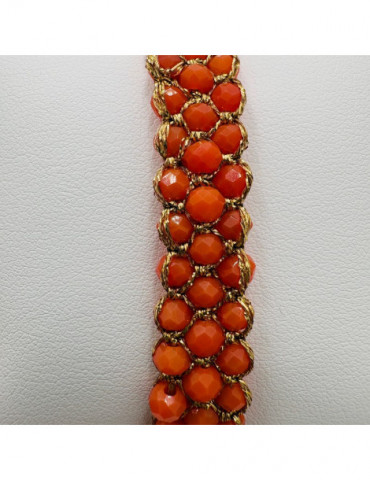 BEAUPASSANT Bracelet 3 Rangs Pamplemousse Gold