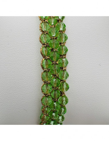 BEAUPASSANT Bracelet 3 Rangs Lime Gold