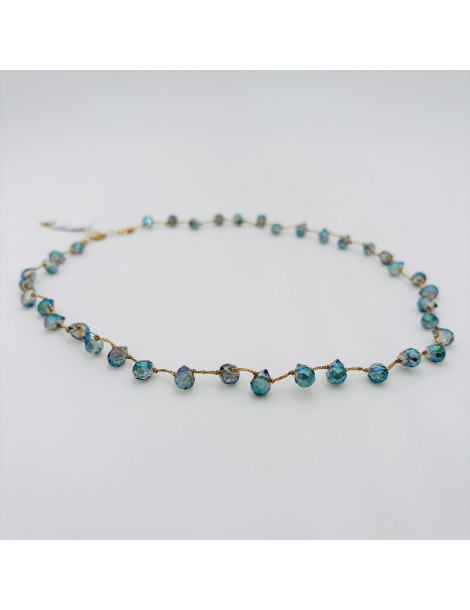 BEAUPASSANT Collier Perle Goutte Peter Pan
