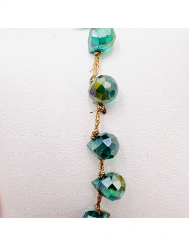 BEAUPASSANT Collier Perle Goutte Jardin