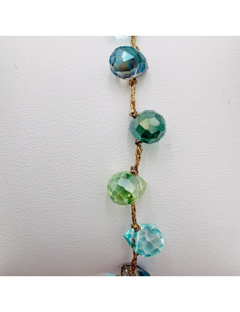 BEAUPASSANT Collier Perle Goutte Terre