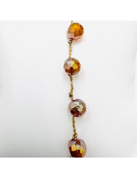 BEAUPASSANT Collier Perle Goutte Miel