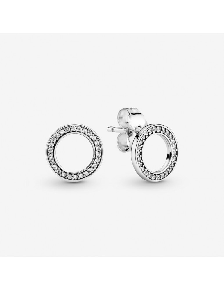 PANDORA Clous d'Oreilles Cercles Scintillants