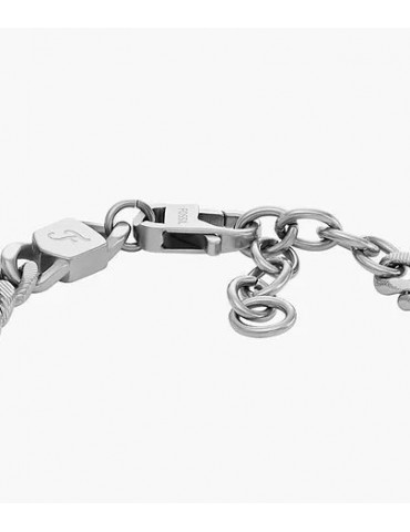 FOSSIL Bracelet Gourmette Homme