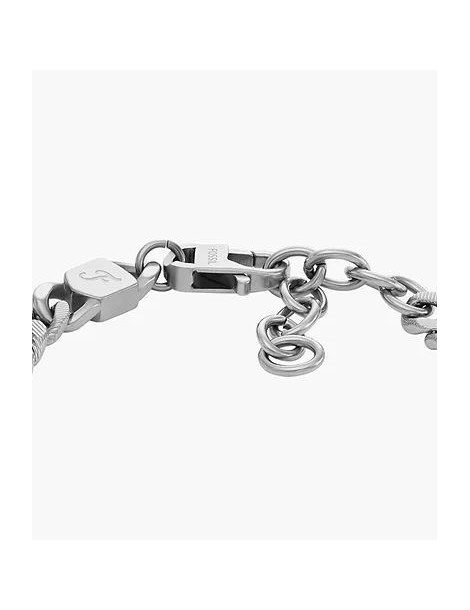 FOSSIL Bracelet Gourmette Homme