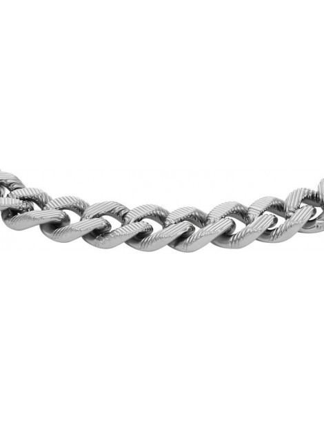 FOSSIL Bracelet Gourmette Homme