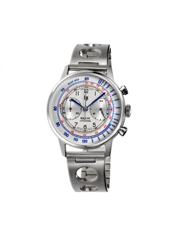 LIP Coffret Montre Rallye Méca Quartz Chronographe
