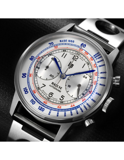 LIP Coffret Montre Rallye Méca Quartz Chronographe