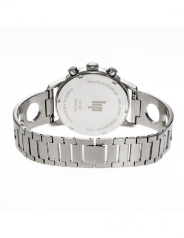 LIP Coffret Montre Rallye Méca Quartz Chronographe