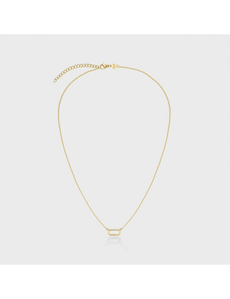 CLUSE Collier Élevé Oval Zirconia Gold
