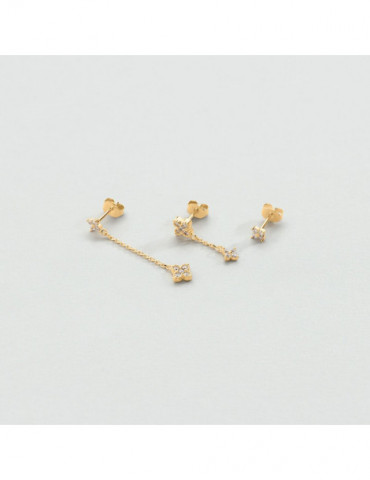 AGATHA Boucles D'oreilles Beloved | Set