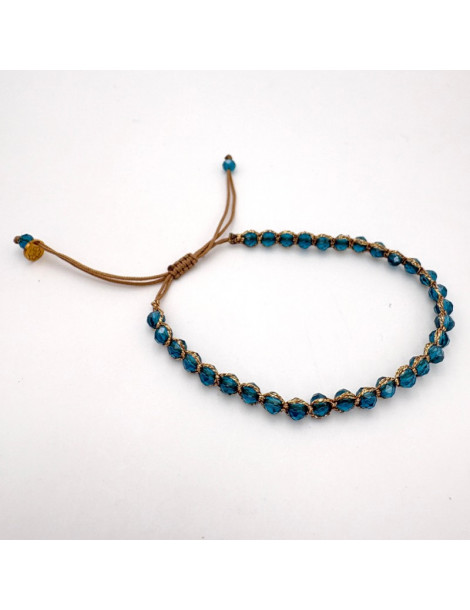 BEAUPASSANT Bracelet 1 Rang Paon Gold