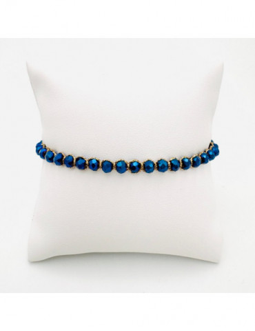 BEAUPASSANT Bracelet 1 Rang Canard Gold