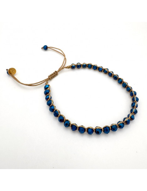 BEAUPASSANT Bracelet 1 Rang Canard Gold