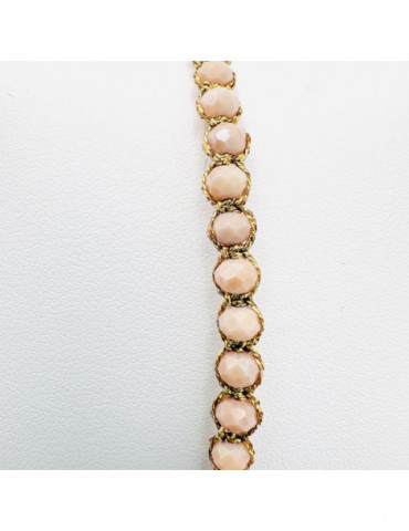 BEAUPASSANT Bracelet 1 Rang Poudré Gold