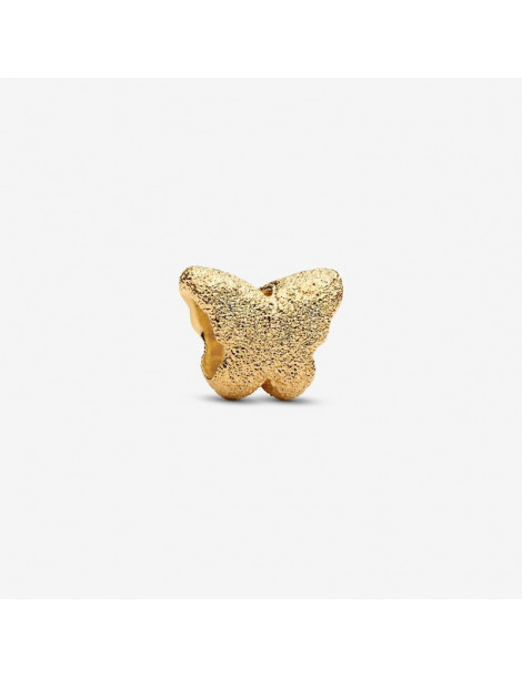 PANDORA Mini Charm Papillon Texturé