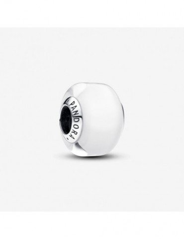 PANDORA Charm Mini Murano Blanc