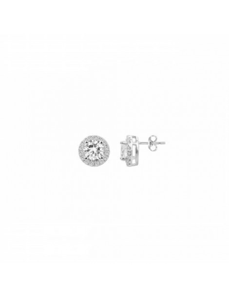 GEMSTAR Boucles d'oreilles Cercle