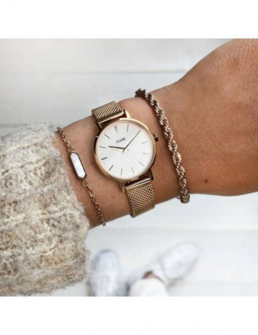 CLUSE Boho Chic Petite Mesh White