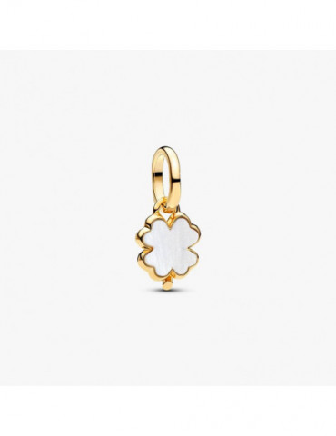 PANDORA Charm Trèfle À Quatre Feuilles Blanc