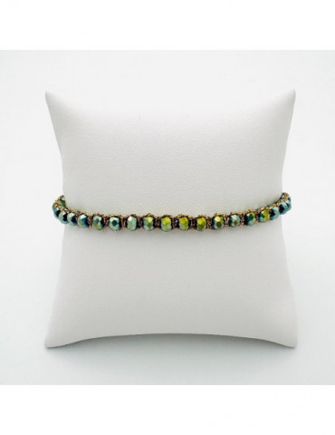 BEAUPASSANT Bracelet 1 Rang Caméléon Gold