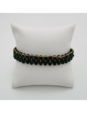 BEAUPASSANT Bracelet 3 Rangs Sapin Gold