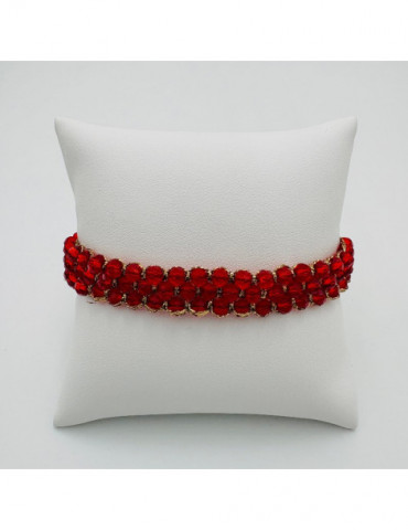 BEAUPASSANT Bracelet 3 Rangs Flamboyant Gold