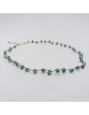 BEAUPASSANT Collier Perle Goutte Peter Pan